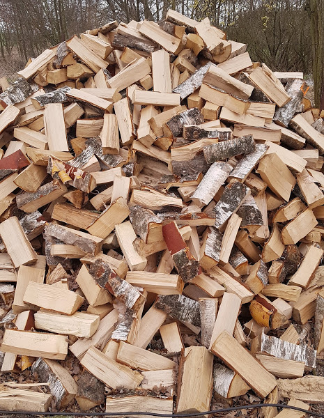 Palivové dřevo – Bříza naštípané