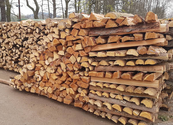 Měkké i tvrdé palivové dřevo v metrových délkách